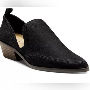 Lucky Brand Mahzan Black Suede Lucky‎ Brand Pointed Toe Loafers Size 8.5